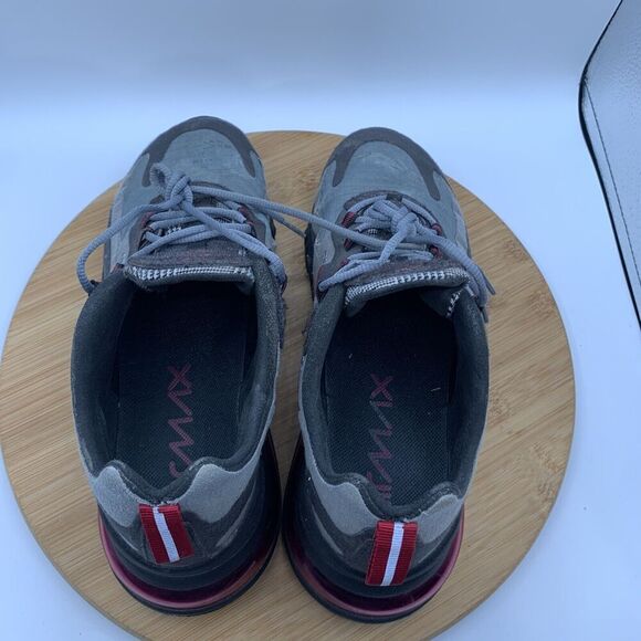 Nike Air Max 270 React Mens Size 8 Running Shoes Black Grey Red CT3135 001 main image 4